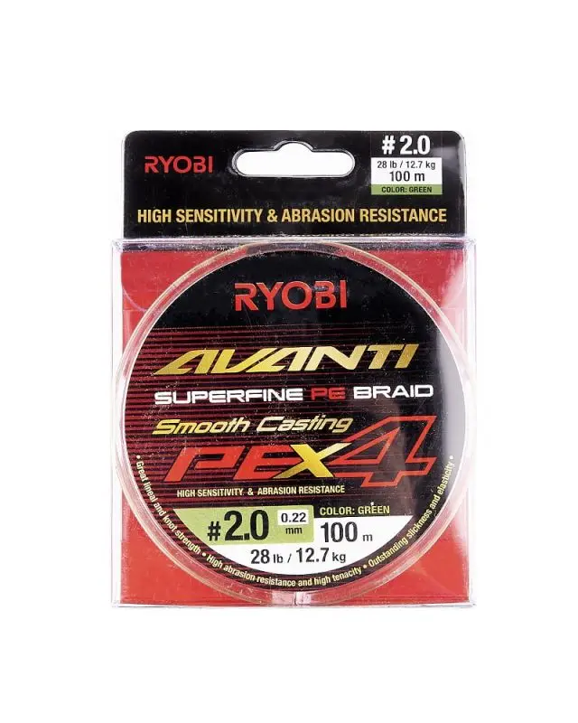 Шнур Ryobi Avanti X4 GR 100m PE2.0