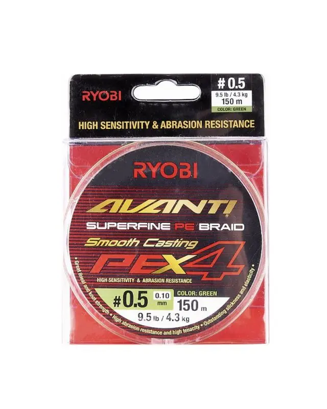 Шнур Ryobi Avanti X4 GR 150m PE0.5