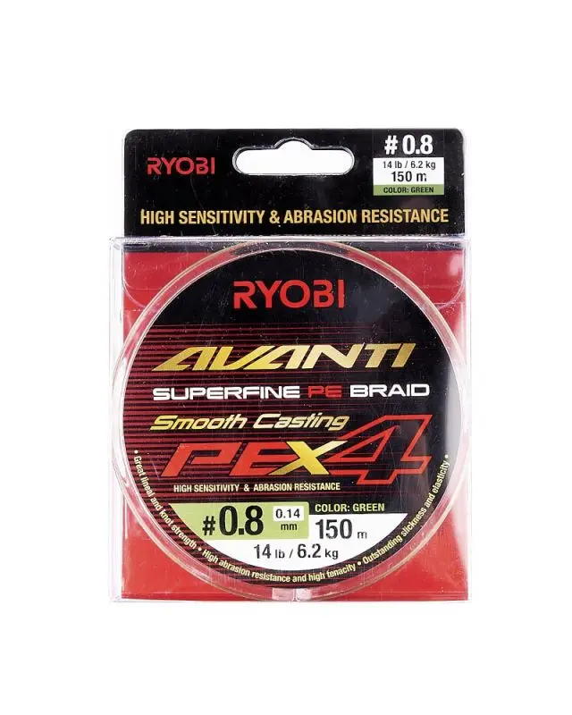 Шнур Ryobi Avanti X4 GR 150m PE0.8