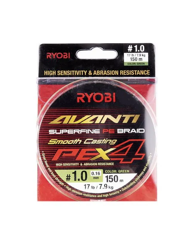 Шнур Ryobi Avanti X4 GR 150m PE1.0