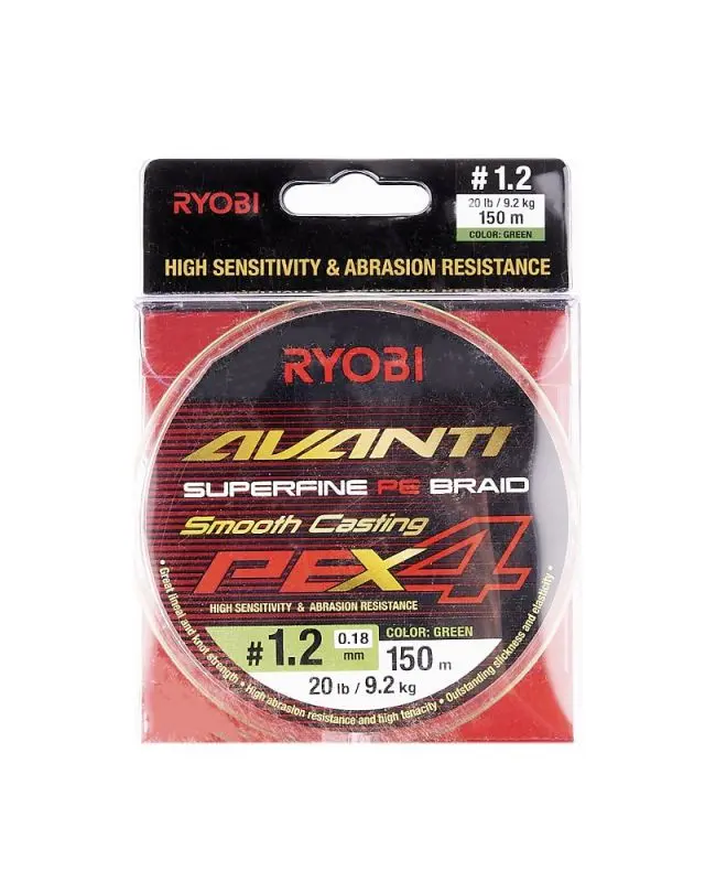 Шнур Ryobi Avanti X4 GR 150m PE1.2