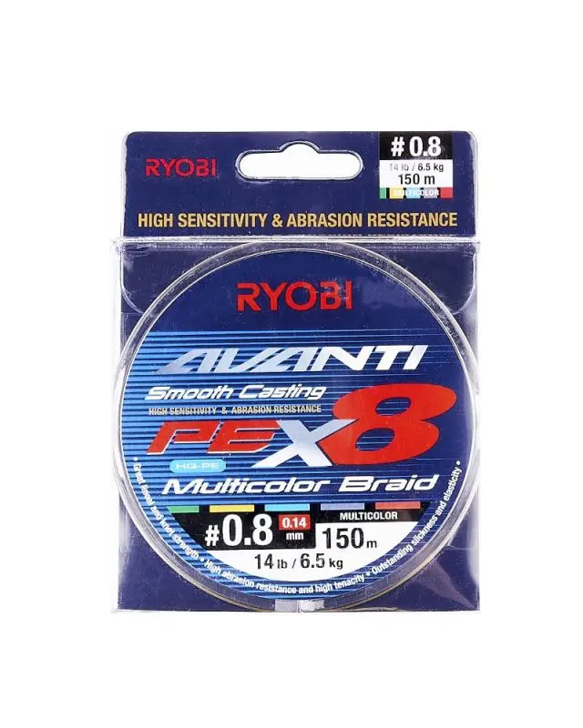 Шнур Ryobi Avanti X8 MC 150m PE0.8